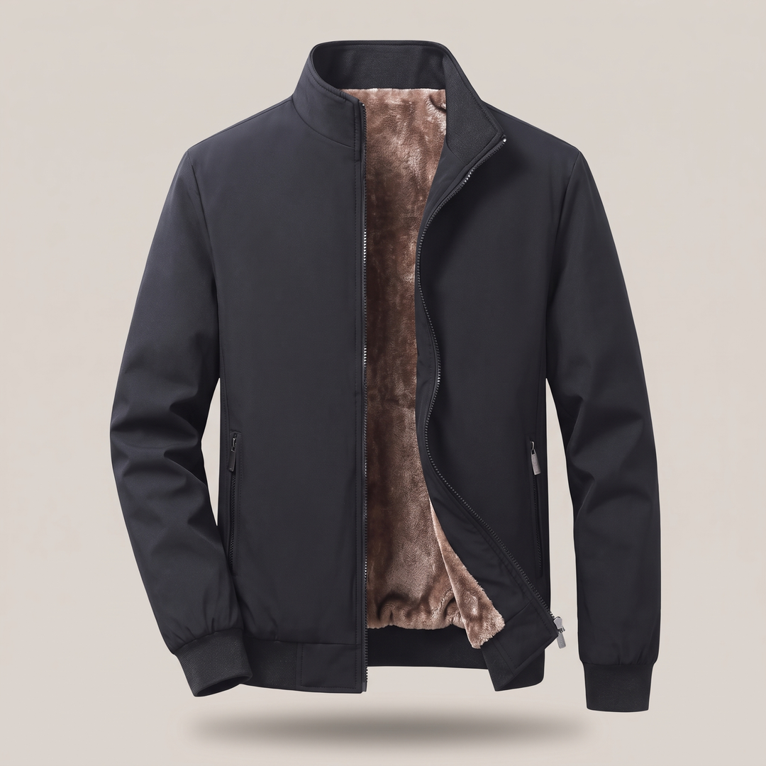 Mason | Giacca bomber in pile morbido per uno stile invernale deciso