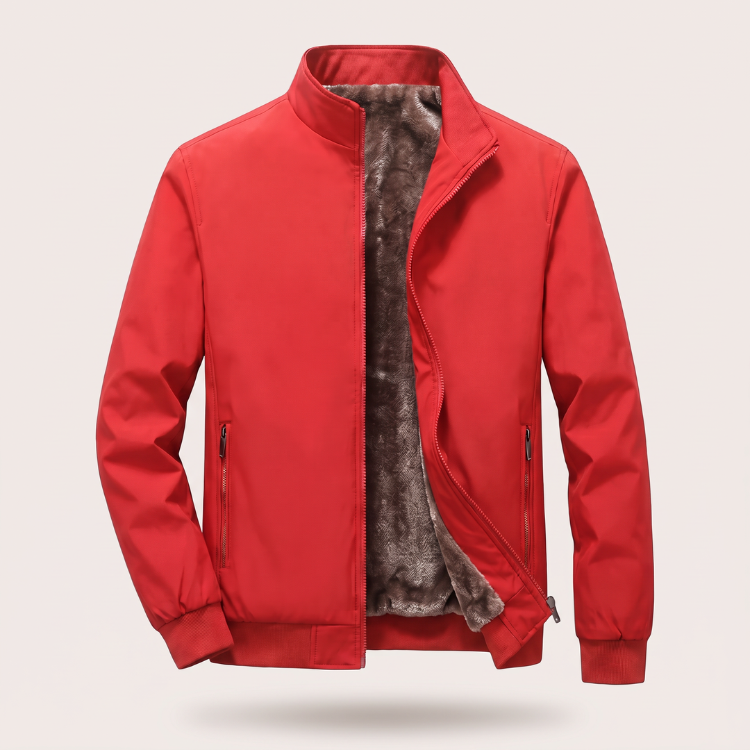 Mason | Giacca bomber in pile morbido per uno stile invernale deciso