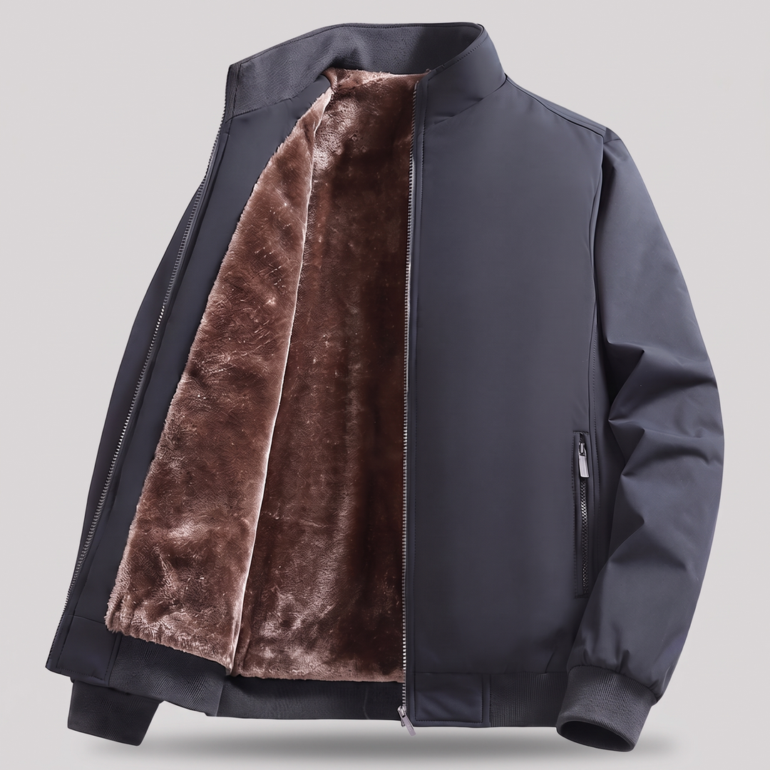 Mason | Giacca bomber in pile morbido per uno stile invernale deciso