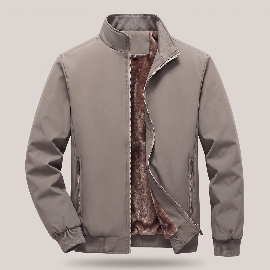 Mason | Giacca bomber in pile morbido per uno stile invernale deciso