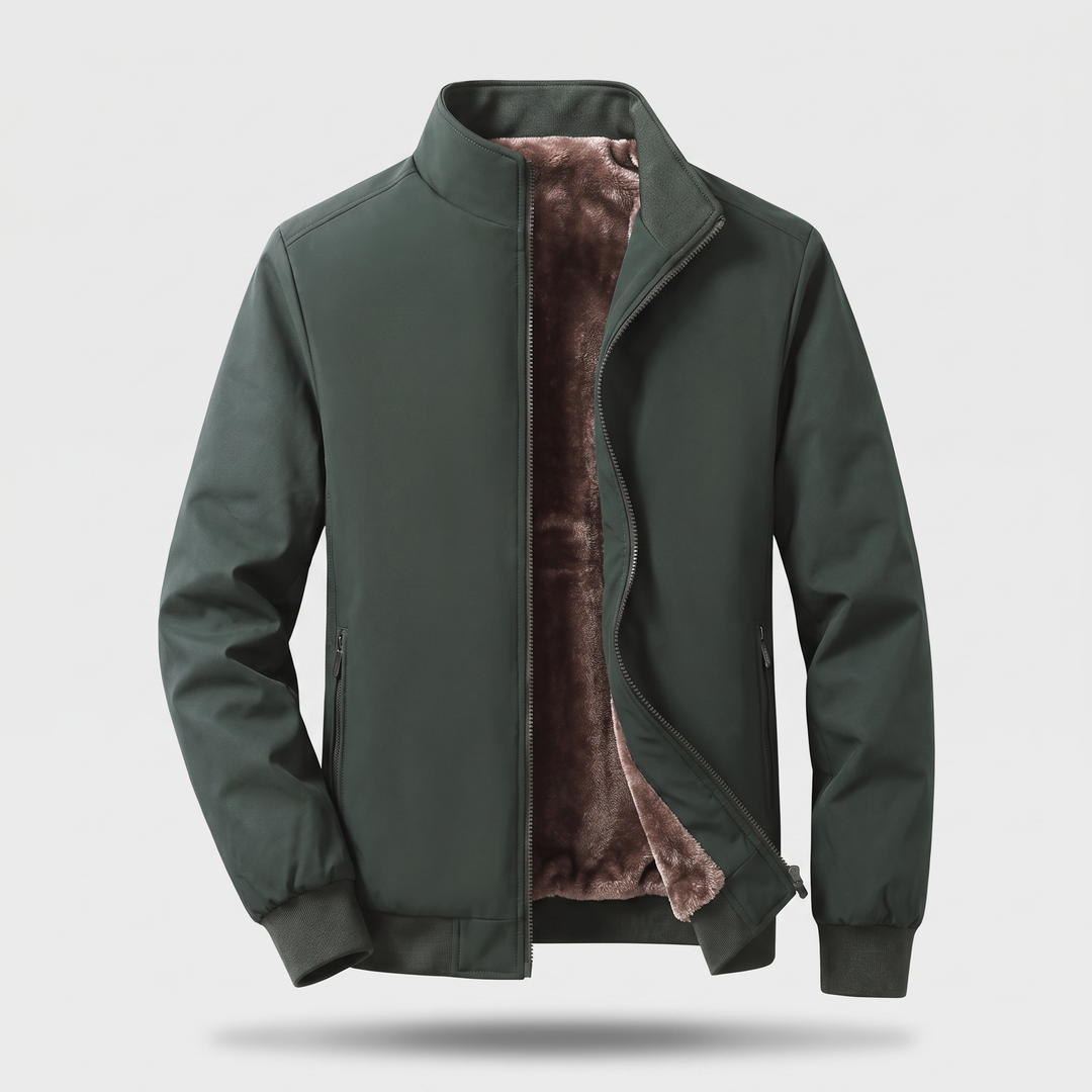 Mason | Giacca bomber in pile morbido per uno stile invernale deciso