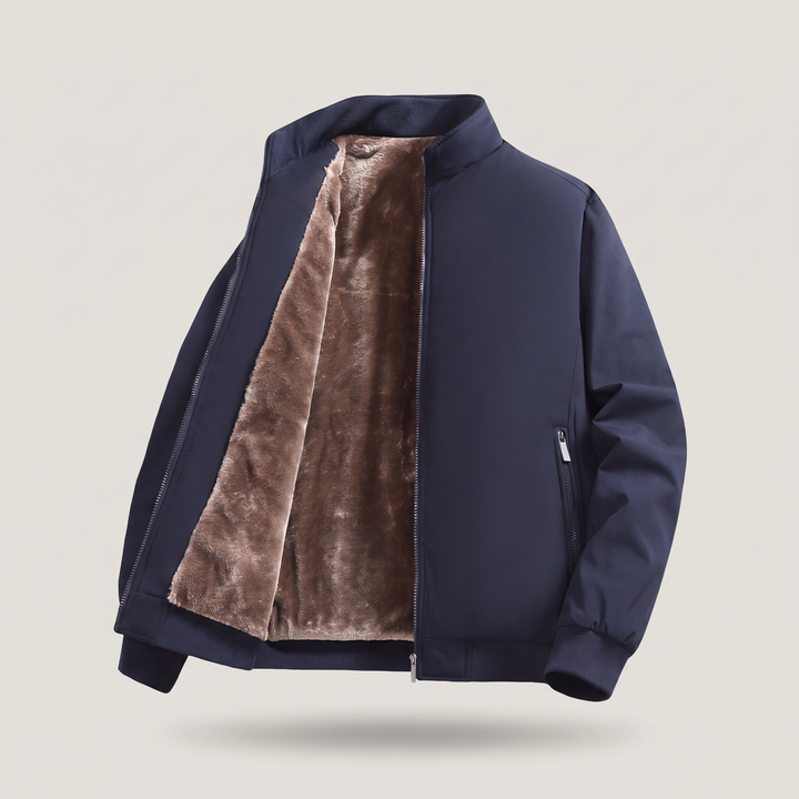 Mason | Giacca bomber in pile morbido per uno stile invernale deciso