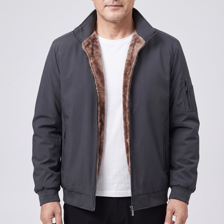 Mason | Giacca bomber in pile morbido per uno stile invernale deciso