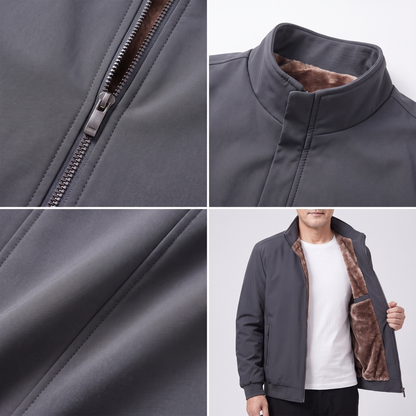 Mason | Giacca bomber in pile morbido per uno stile invernale deciso