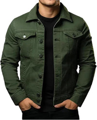 Gabriel | Classica Giacca di Jeans Elegante