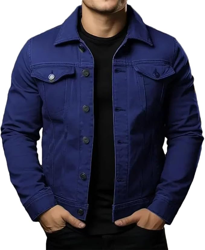 Gabriel | Classica Giacca di Jeans Elegante