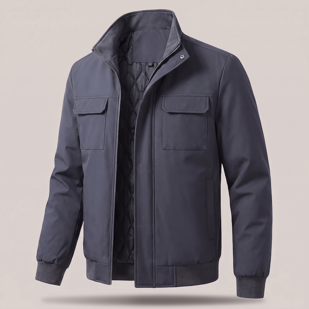 Mason | Giacca bomber in pile morbido per uno stile invernale deciso