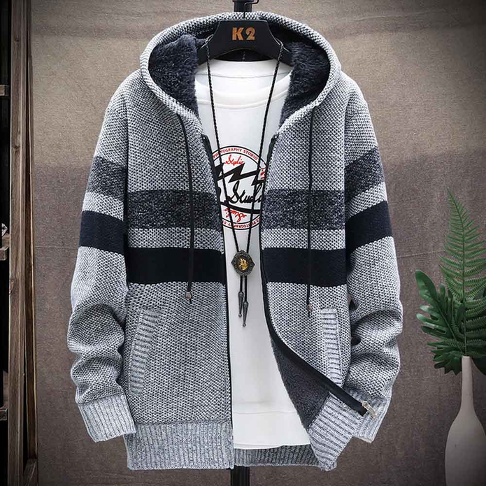 Maximilian | Bequemer und klassischer Baumwoll-Cardigan für jeden Tag