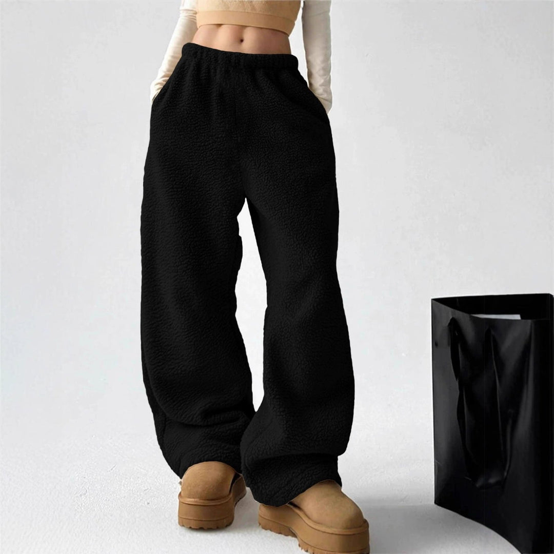 Woven | Fleece Pants – Relaxed Fit for Women