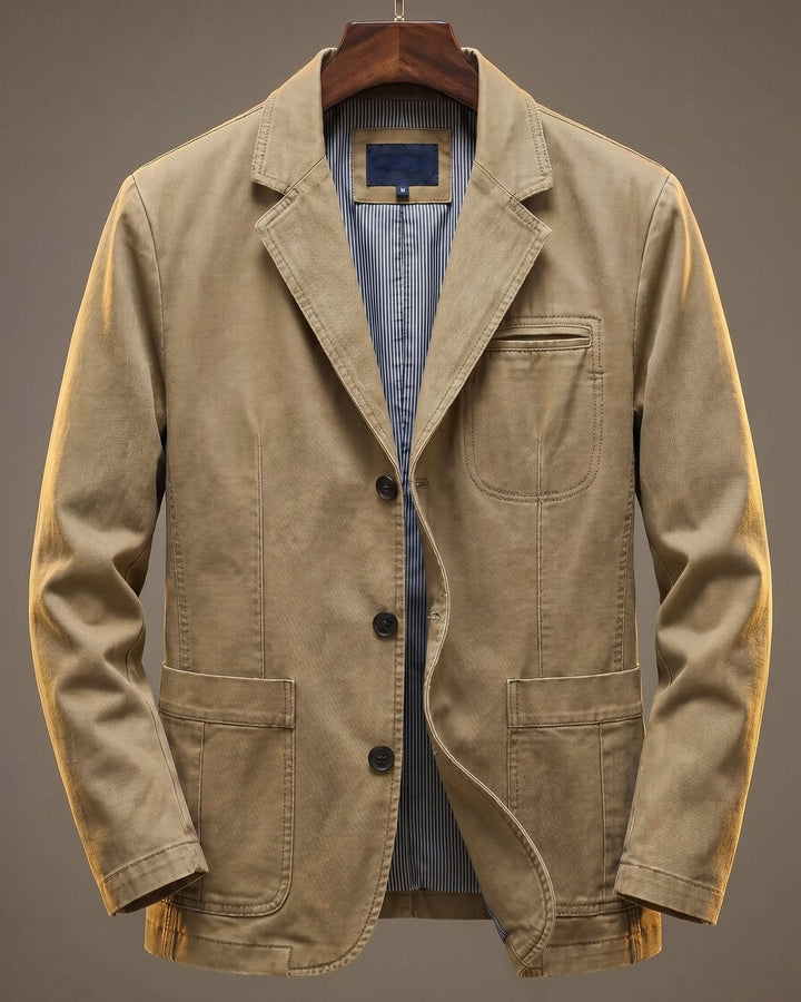 Westley | Cotton Blazer – Effortless Structure for Men