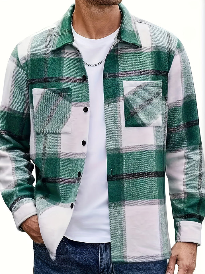 Corbin | Check Overshirt – Rugged Layering Style for Men