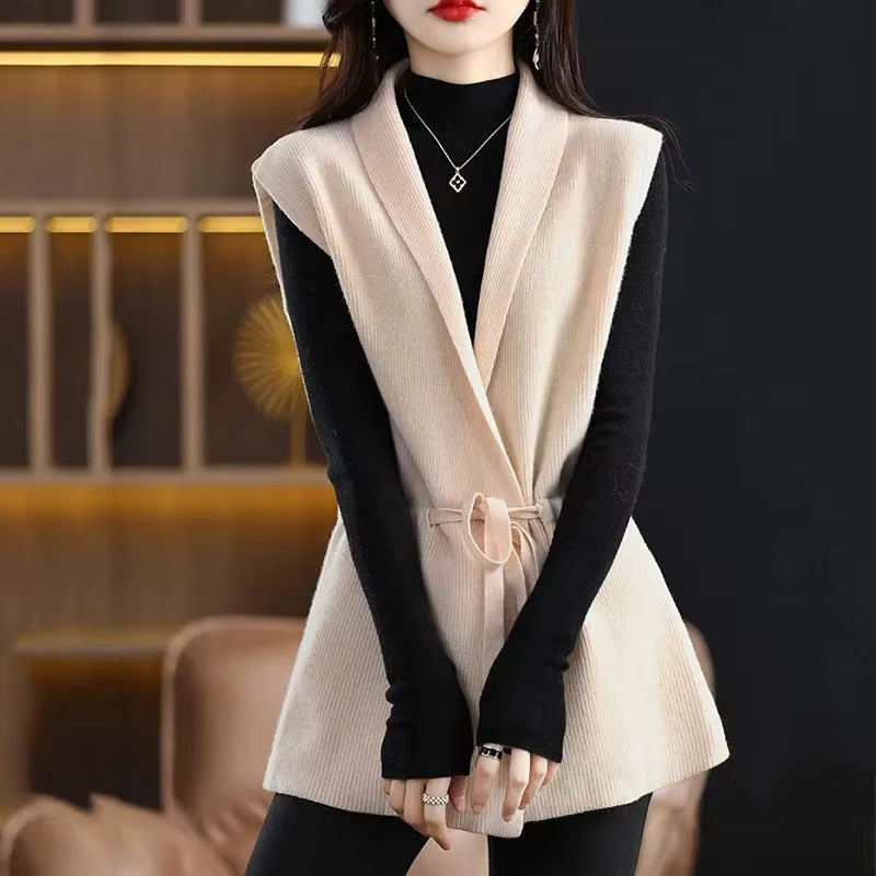 Emma | Elegante und luxuriöse Merinowollweste