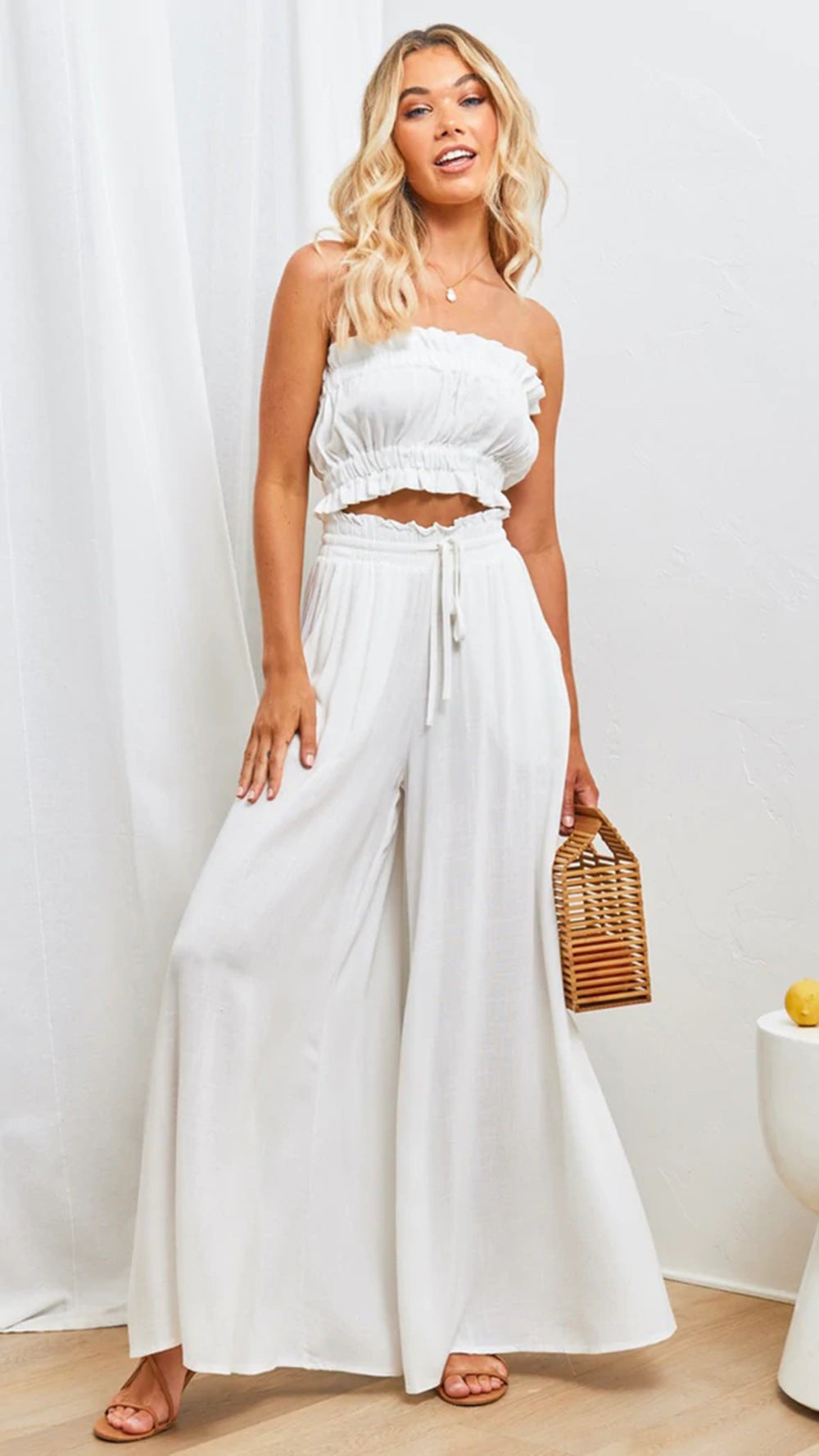 Luna | Pantaloni palazzo estivi, leggeri e di stile