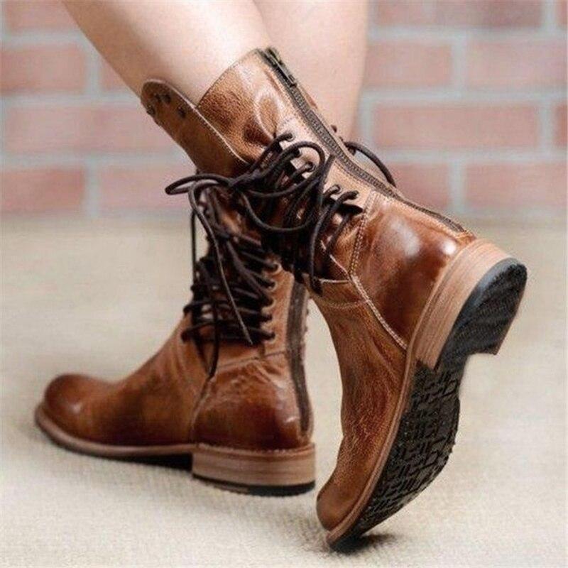 Sienna | Bottines à lacets d’inspiration western