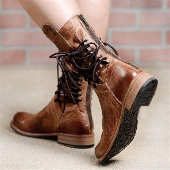 Sienna | Bottines à lacets d’inspiration western