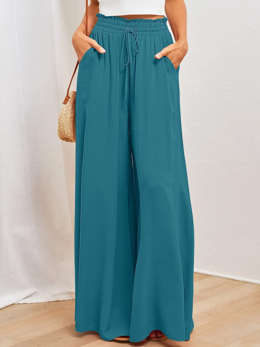 Luna | Pantaloni palazzo estivi, leggeri e di stile
