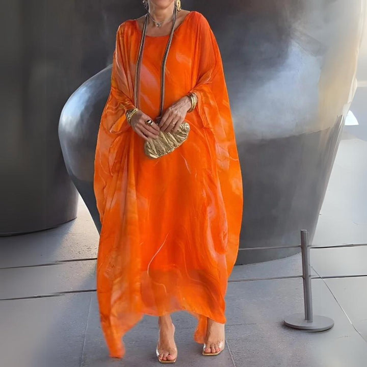 Jessica | Robe longue gracieuse à manches longues