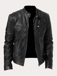 Ethan | Classic and Stylish Men's Genuine Leather Jacket