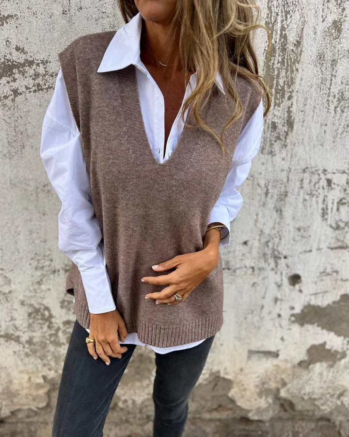 Emma | Weiche und bequeme Strickweste für jeden Tag