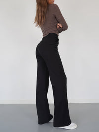 Emma | Pantaloni da tutti i giorni senza tempo e dalla vestibilità rilassata a gamba larga