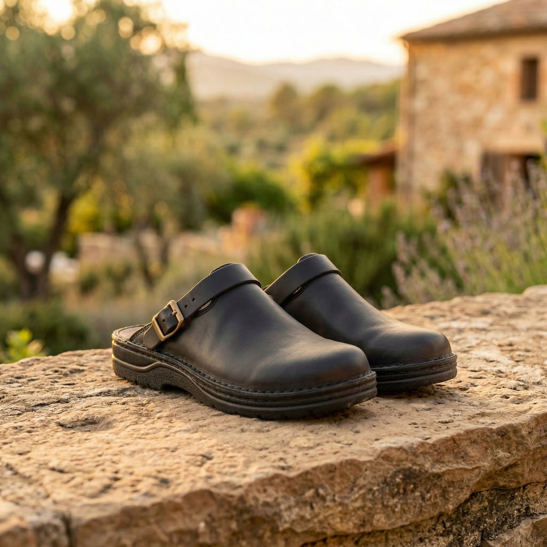 Harper | Slip-On Leather Clogs for Women