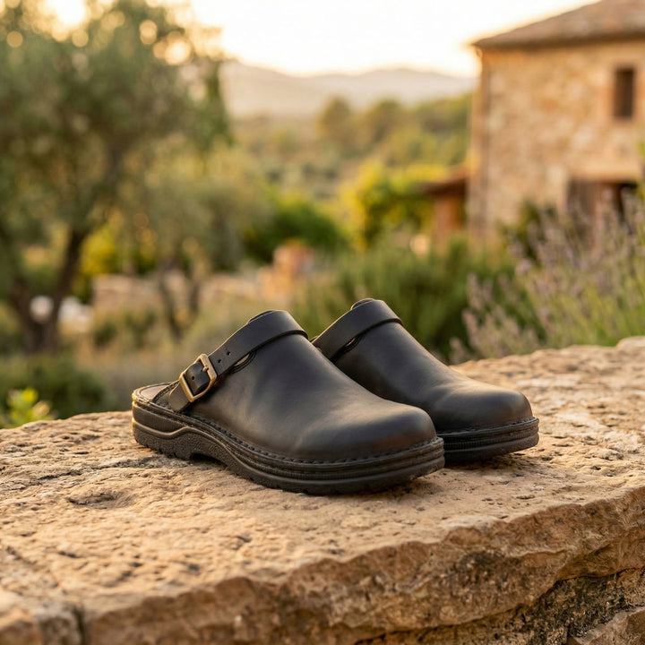 Harper | Slip-On Leather Clogs for Women