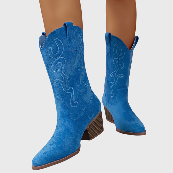 Sienna | Bottes de cowboy modernes et confortables à tige large