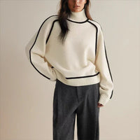 Evelyn | Cozy And Stylish Oversized Turtleneck Sweater