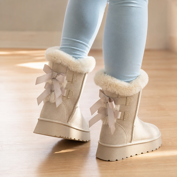 Bowelle | Plush-Lined Platform Winter Boots for Women