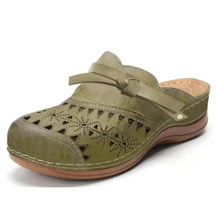 Wentworth & Rowe | Clogs – Backless Design with Knotted Strap