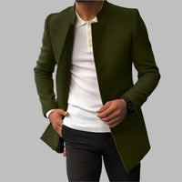 Elias | Modern and Sophisticated Slim-Fit Wool Coat