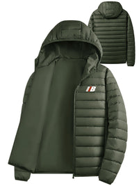 Oliver | Lightweight Quilted Hooded Puffer Jacket