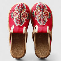 Mira | Mules comode ed eleganti con ricami floreali