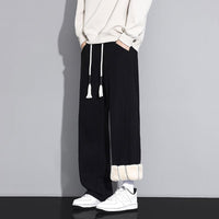 Mathias | Soft Wide-Waist Fleece Pants for Cozy Everyday Style