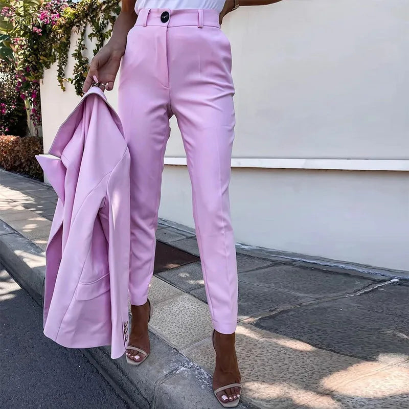 Amelia | Raffinato e sartoriale completo con blazer a due pezzi