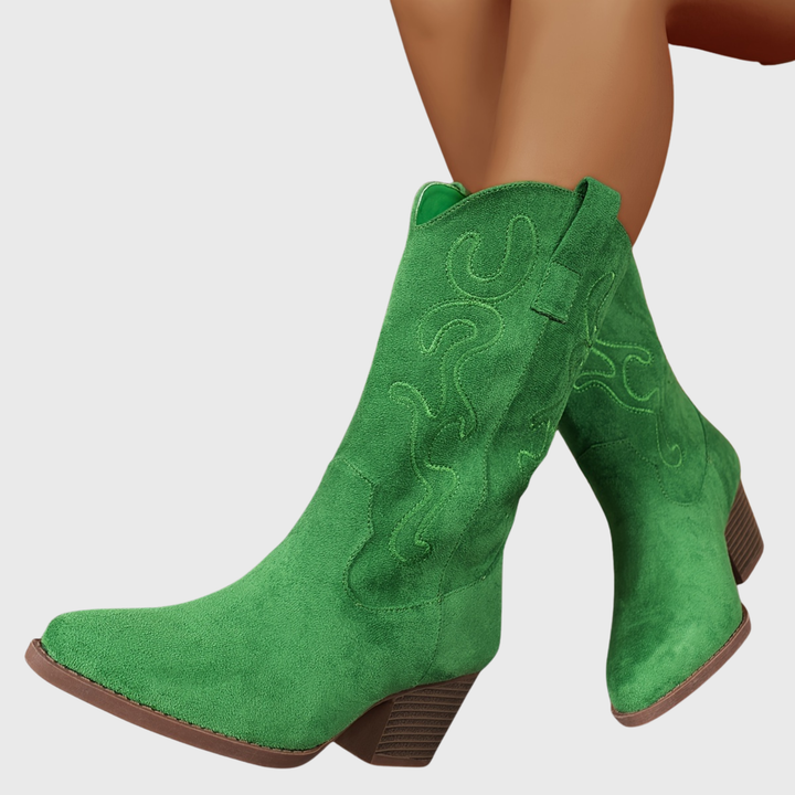 Sienna | Bottes de cowboy modernes et confortables à tige large