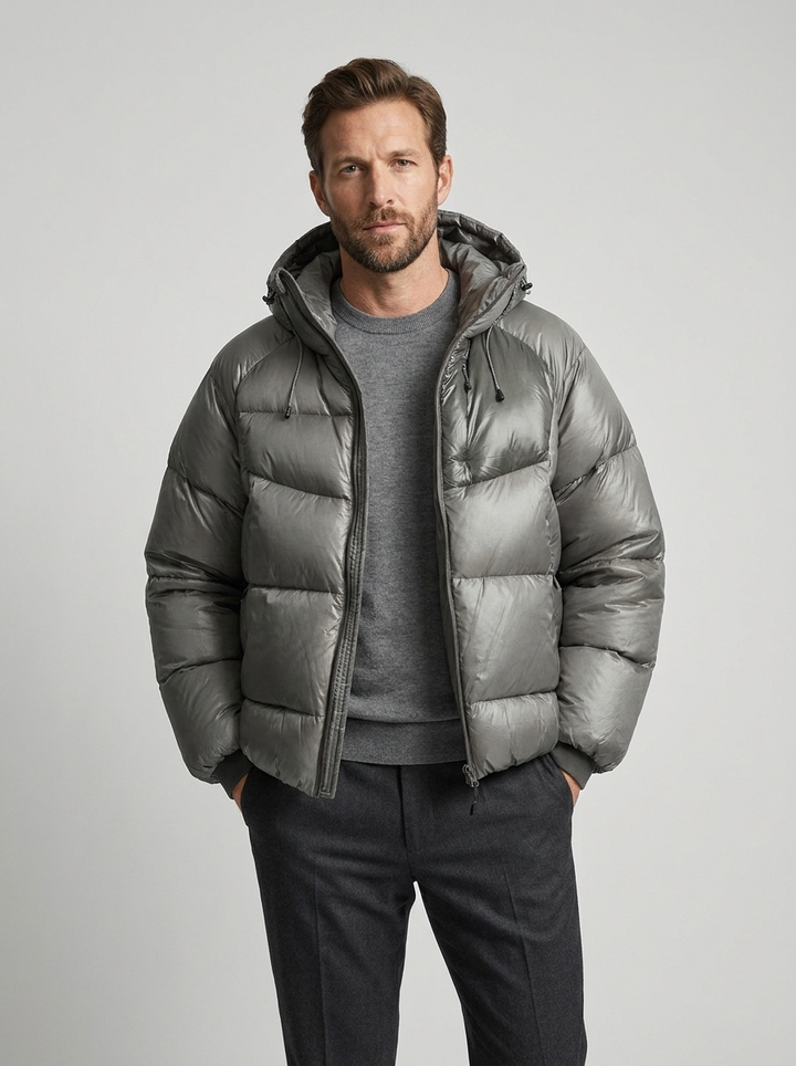 Maverick | Men's Hooded Insulated Down Puffer Jacket