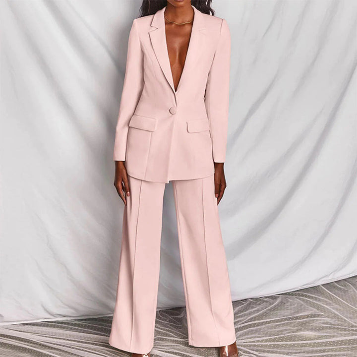 Amara | Ensemble blazer élégant et polyvalent pour femme
