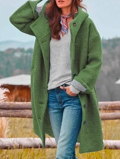 Sinnikka | Casual Women's Spring Coat – Relaxed Fit for Everyday Wear