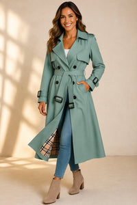 Olivia | Trench lungo elegante e confortevole