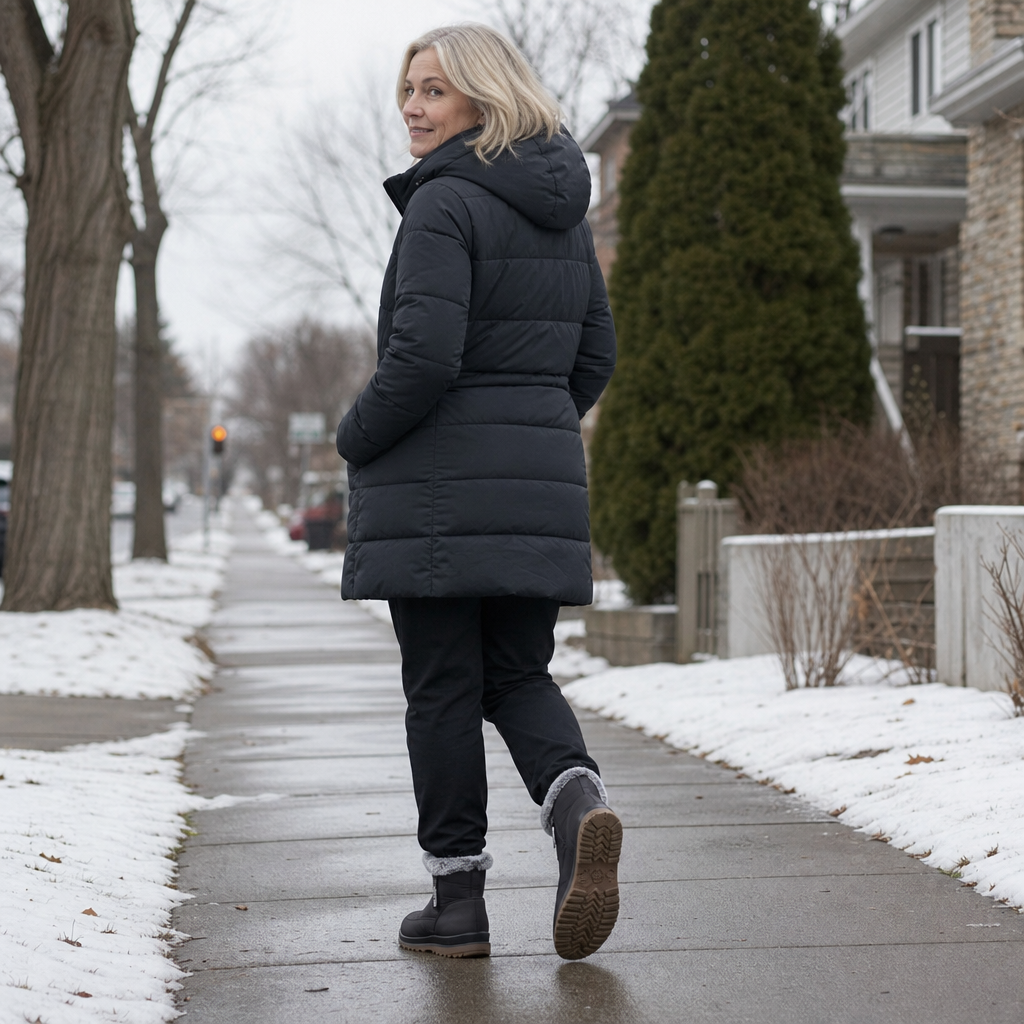 Warmalia | Waterproof Slip-On Snow Boots for Women
