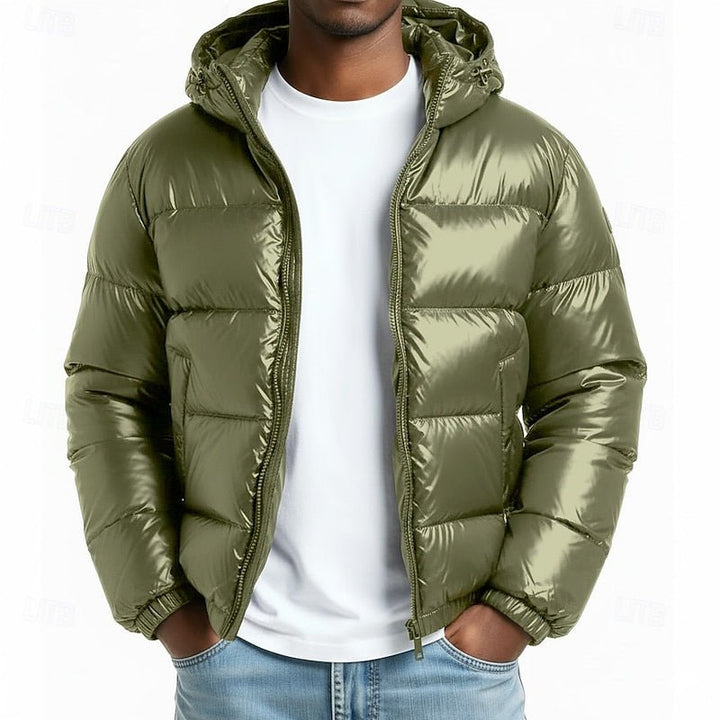 Grady | Quilted Puffer Jacket – Stylish Hooded Design