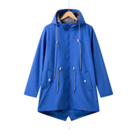 Sophia | Trench con cappuccio elegante, pratico e impermeabile