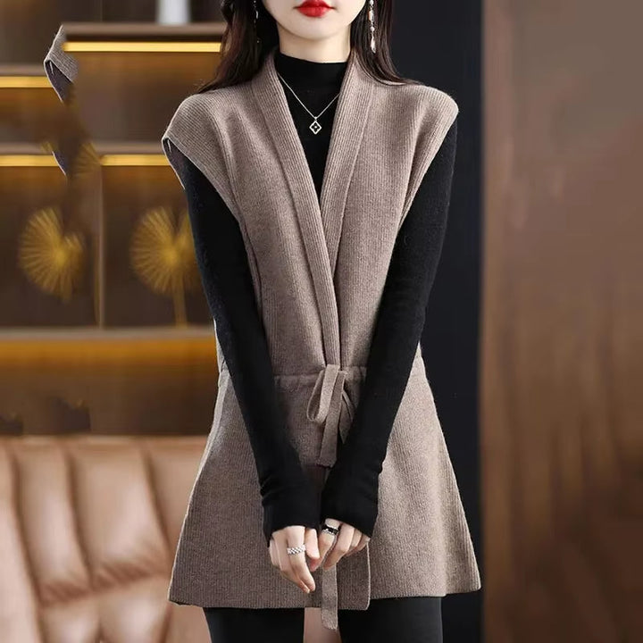 Emma | Elegante und luxuriöse Merinowollweste