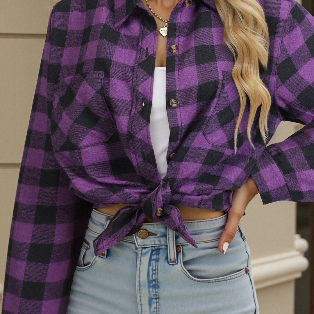 Everly | Buffalo Check Shirt – Cozy and Timeless Style for Women
