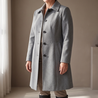 Evelyn | Eleganter klassischer Trenchcoat mit ausgestelltem Schnitt