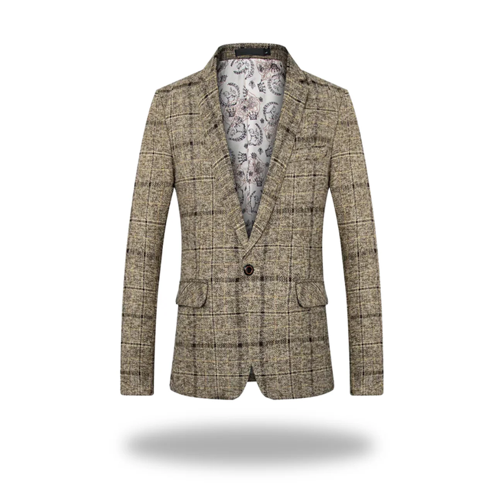 Marco | Blazer – Tailored-Fit Cotton-Polyester Design for Men