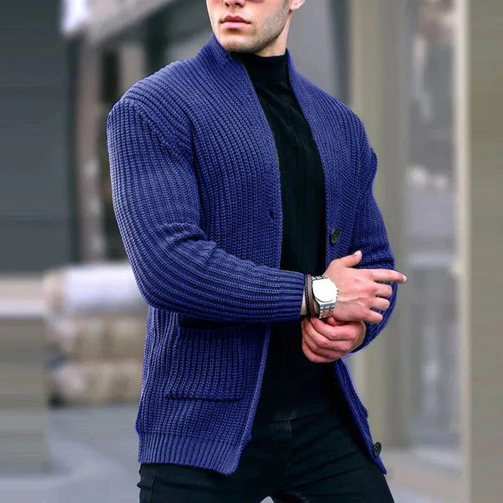 Ethan | Leichter und lässiger Urban-Utility-Strickcardigan