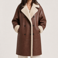 Sophia | Luxurious And Timeless Teddy Lined Trench-Inspired Jacket
