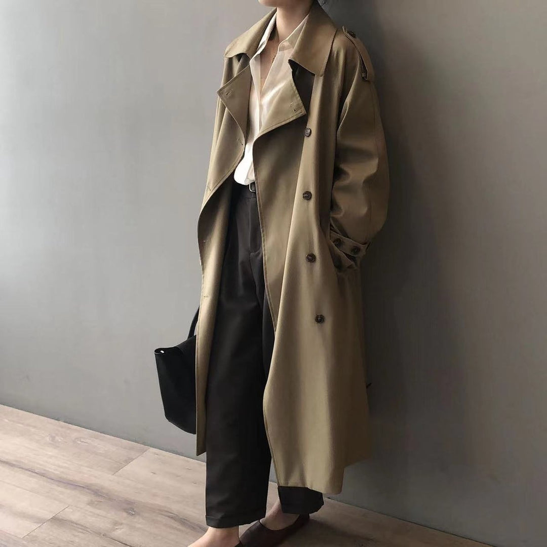 Jessika | Trench doppiopetto idrorepellente